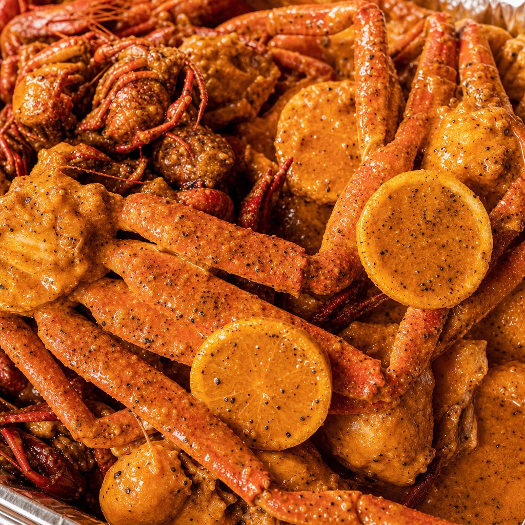 Boiled Shellfish Combo.