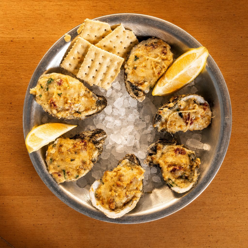 Raw Oyster Sampler.