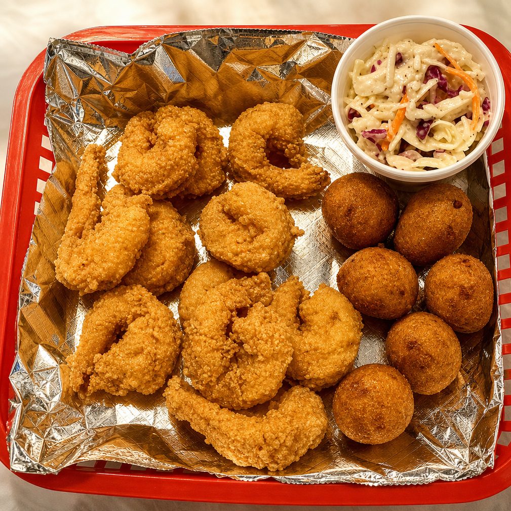 Fried Shrimp Platter.
