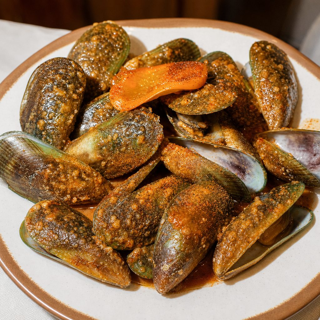 Green Mussels.