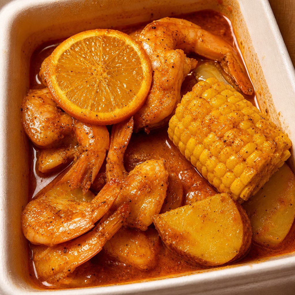 Shrimp For One.