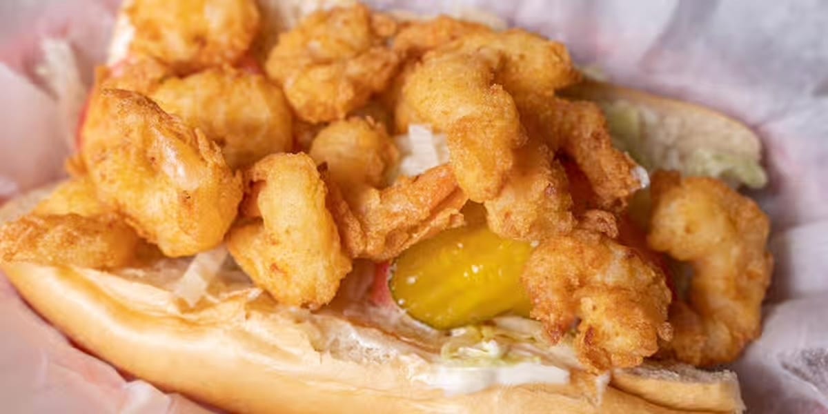 Sm Shrimp Po'Boy