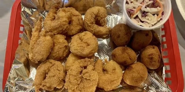 Fried Shrimp Platter